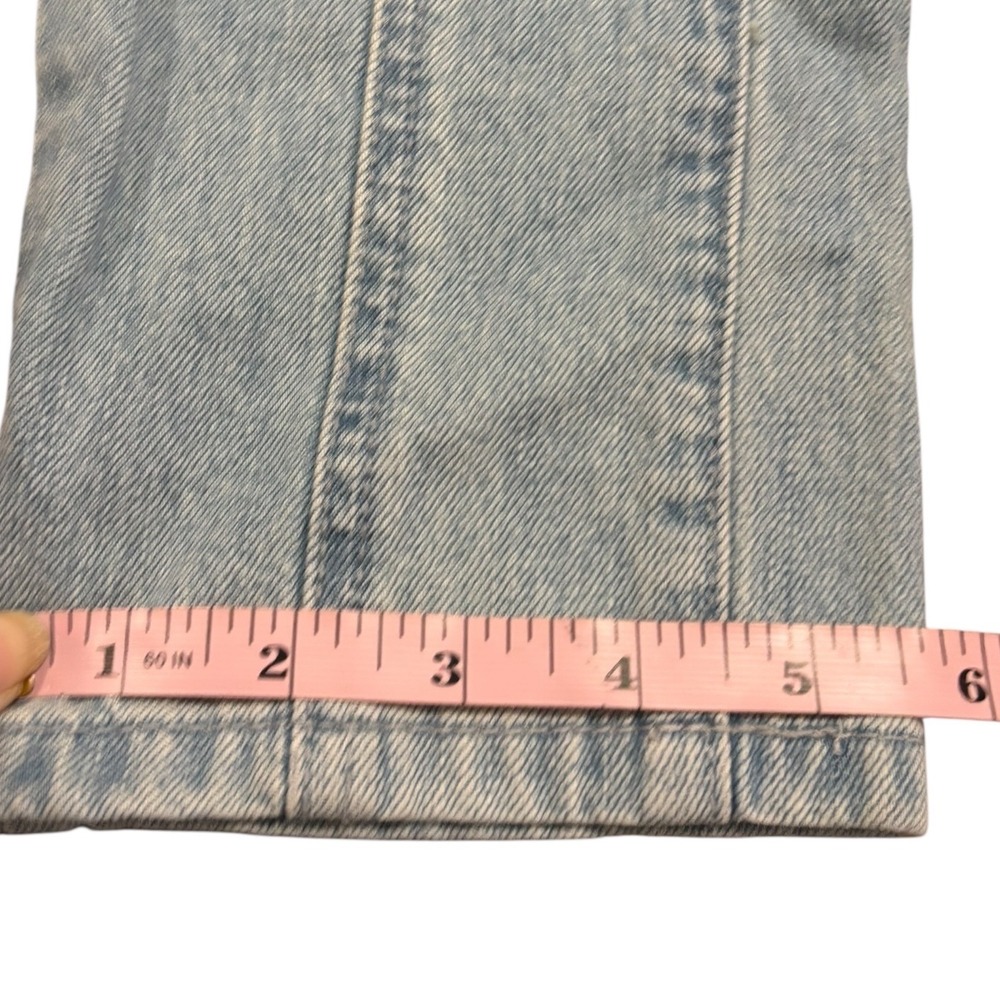 Blank NYC Womens Size 25 Light Wash High Rise Paper Bag Waist Jeans NWOT - Picture 11 of 11